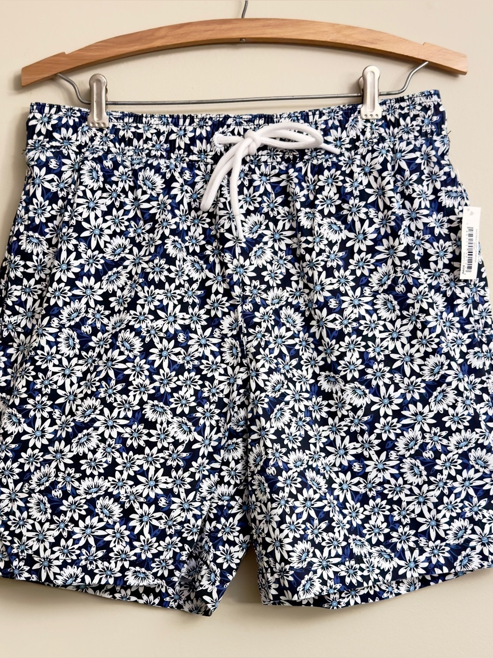 NWT Men’s Goodthreads Floral Swim Trunks Size S